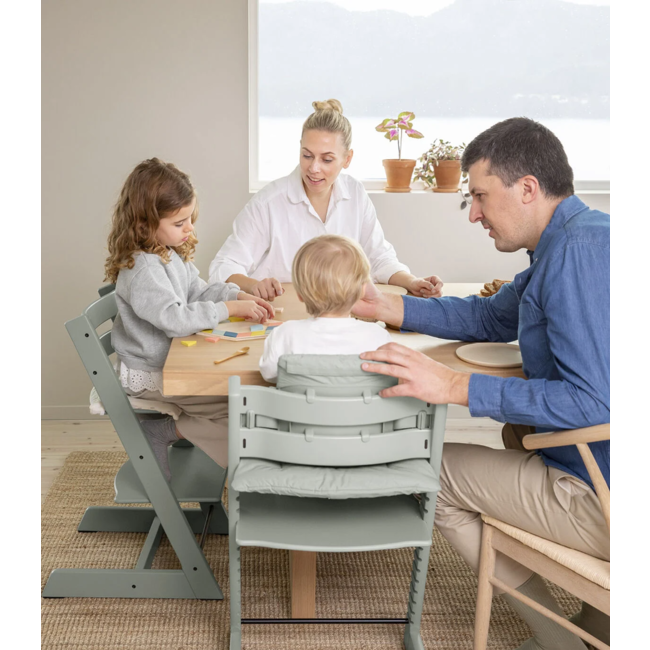 STOKKE TRIPP TRAPP - CHAISE HAUTE - HÊTRE VERT GLACIER