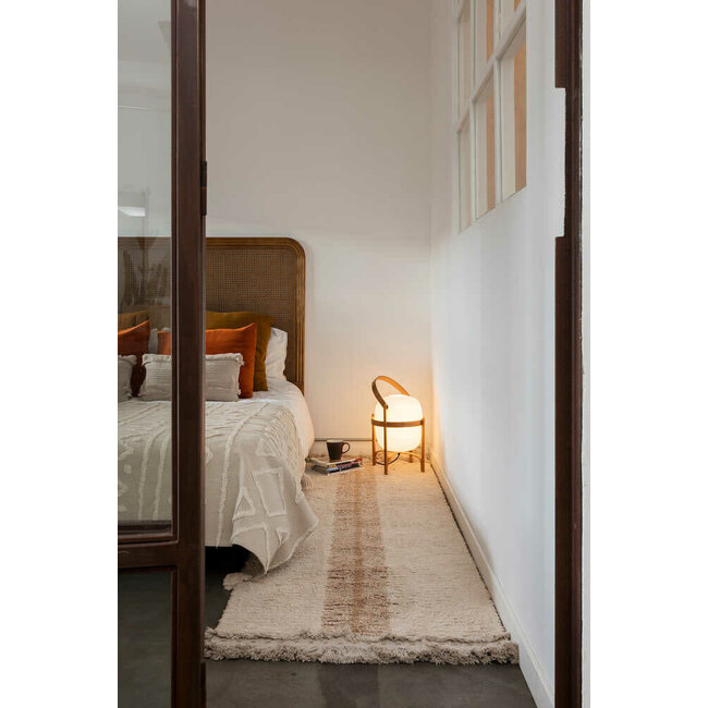 LORENA CANALS TAPIS LAVABLE REVERSIBLE DUETTO TOFFEE - 80X230CM