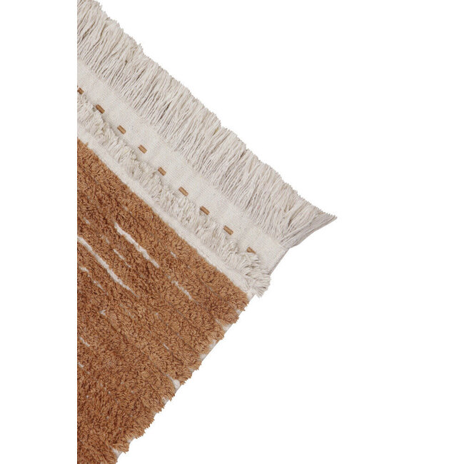 LORENA CANALS TAPIS LAVABLE REVERSIBLE DUETTO TOFFEE - 80X230CM