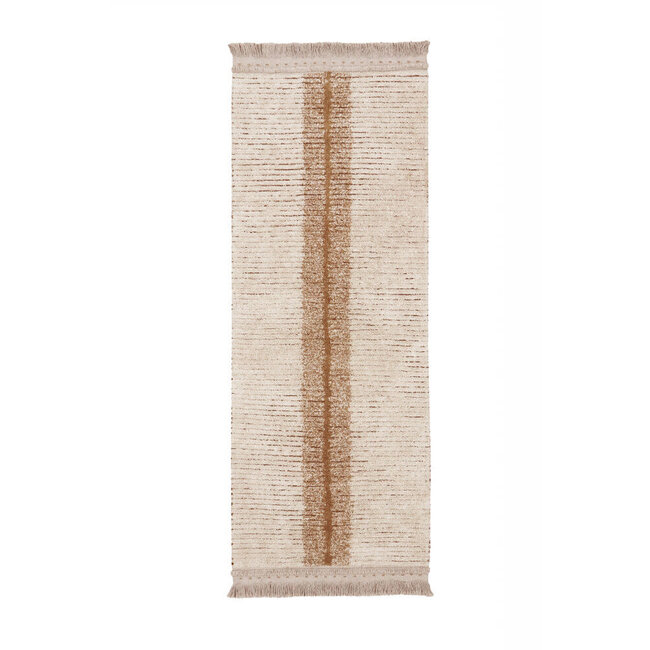 LORENA CANALS TAPIS LAVABLE REVERSIBLE DUETTO TOFFEE - 80X230CM