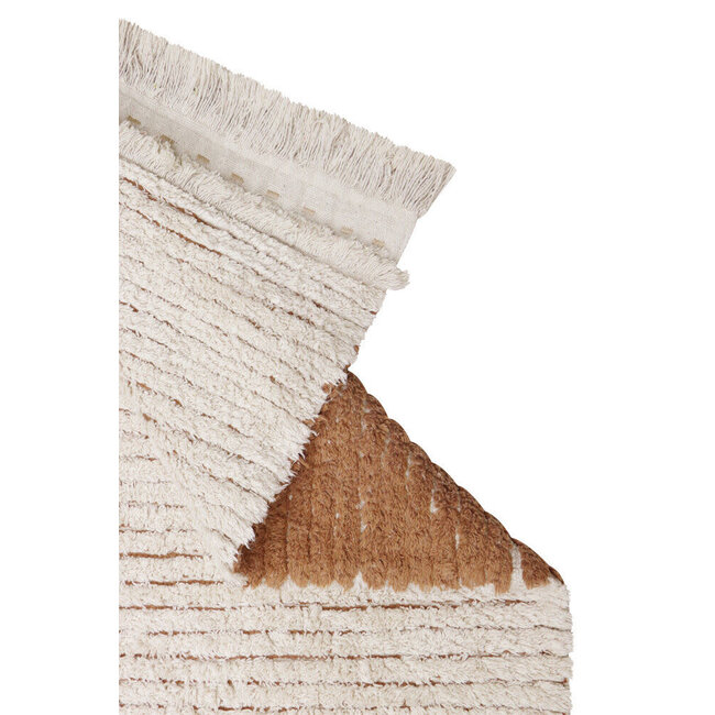 LORENA CANALS TAPIS LAVABLE REVERSIBLE DUETTO TOFFEE - 80X230CM