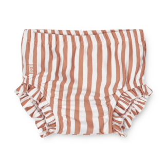 LIEWOOD CULOTTE DE BAIN BÉBÉ "MILA" TUSCANY ROSE / CRÈME DE LA CRÈME