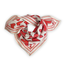 APACHES PETIT FOULARD APACHES MANIKA "HAPPY" COQUELICOT