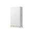 OLIVER FURNITURE ARMOIRE 2 PORTES WOOD BLANC/CHÊNE