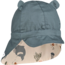 LIEWOOD CHAPEAU DE SOLEIL RÉVERSIBLE COTON BIO "GORM" SEA CREATURE/ SANDY