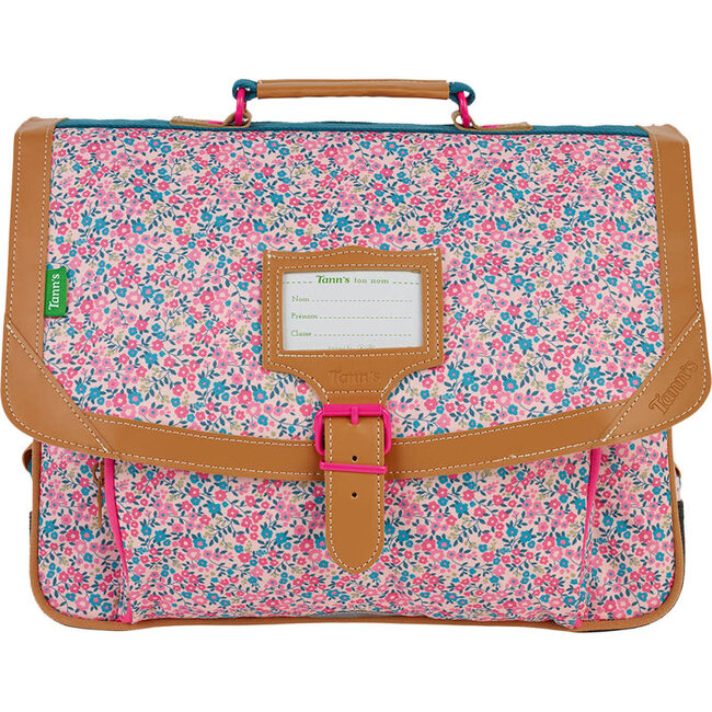 TANN'S CARTABLE TANN'S 38CM CP/CE2 - VICTORIA LIBERTY ROSE FLUO