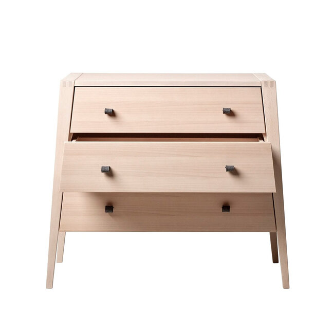 LEANDER COMMODE 3 TIROIRS LINEA HETRE NATUREL