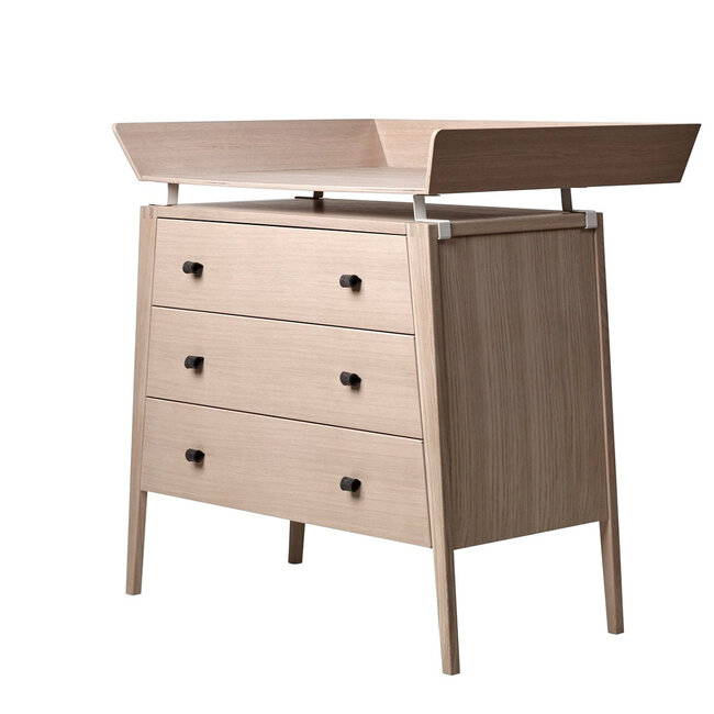 LEANDER GRAND PLAN A LANGER COMMODE LEANDER LINEA CHENE NATUREL