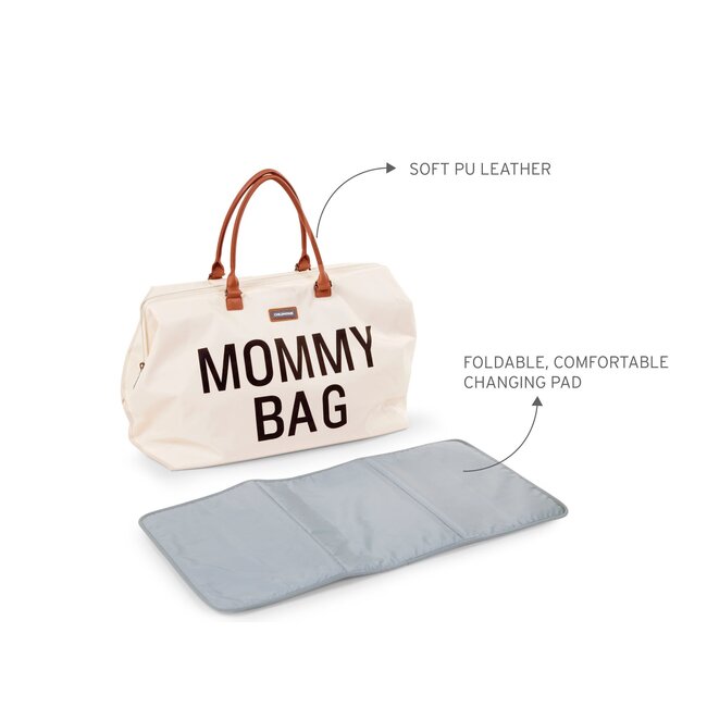 CHILDHOME SAC À LANGER MOMMY BAG - ÉCRU NOIR