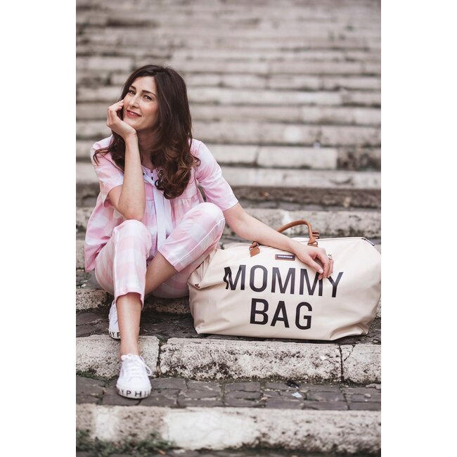 CHILDHOME SAC À LANGER MOMMY BAG - ÉCRU NOIR