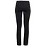 PANTALON NICE COUPE CIGARETTE SOUS LE VENTRE EN COTON STRECH NOIR