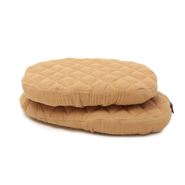 CHARLIE CRANE TIBU - COUSSIN CHAISE HAUTE - CAMEL