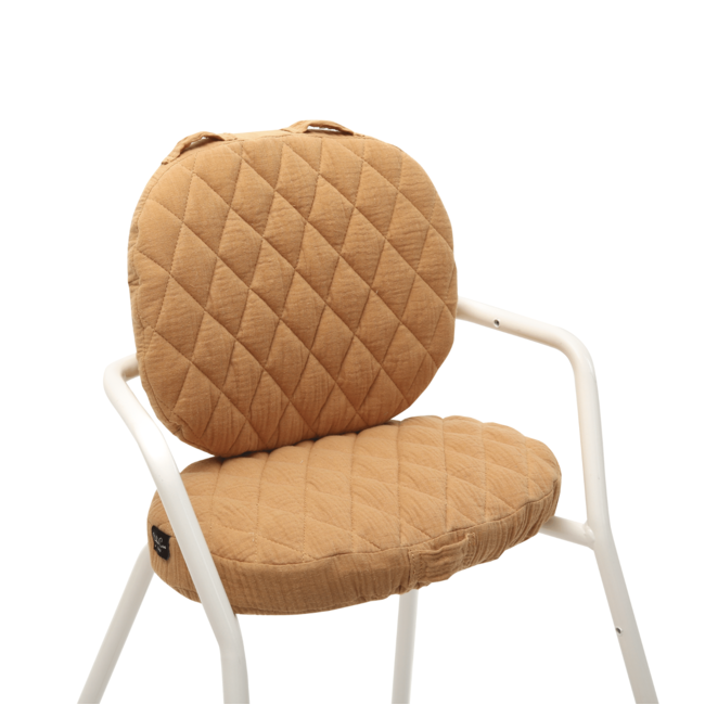 CHARLIE CRANE TIBU - COUSSIN CHAISE HAUTE - CAMEL