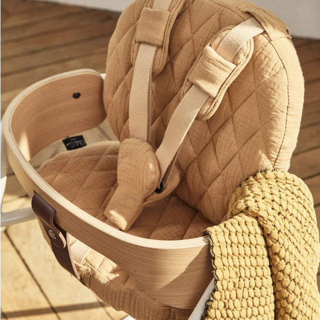 CHARLIE CRANE TIBU - COUSSIN CHAISE HAUTE - CAMEL