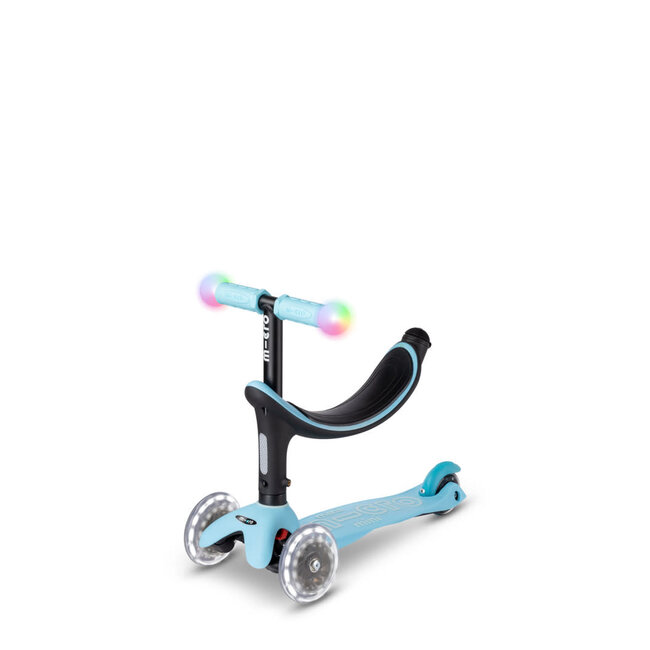 MICRO TROTTINETTE MINI MICRO REVOLUTION DELUXE 3 EN 1 - MAGIC LED BLEU