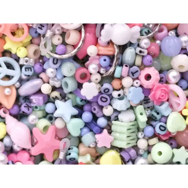 LA PETITE ÉPICERIE MIX DE PERLES - PASTEL