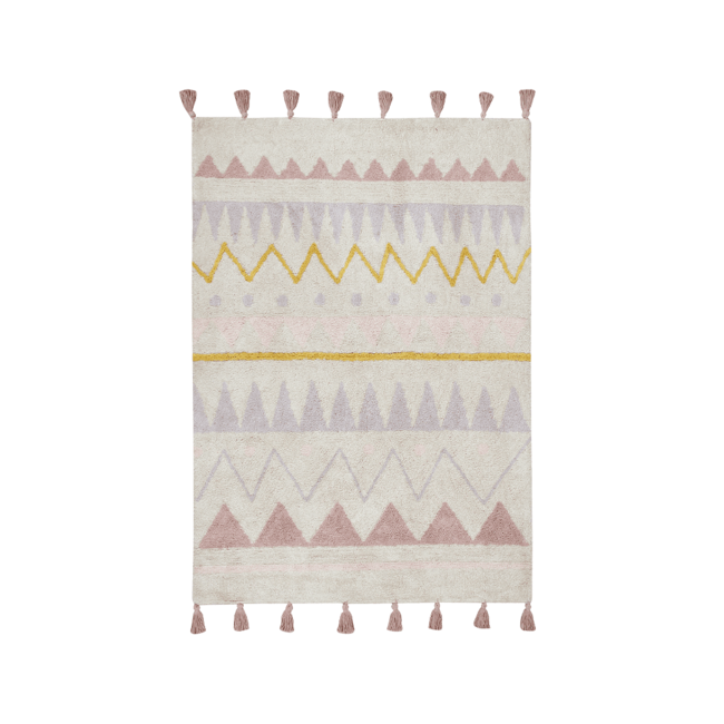 LORENA CANALS TAPIS AZTECA VINTAGE NUDE SMALL - 120X160CM