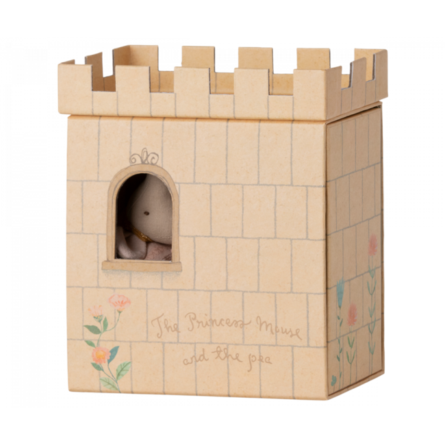 MAILEG GRANDE SOEUR SOURIS MAILEG 13CM - PRINCESSE AU PETIT POIS