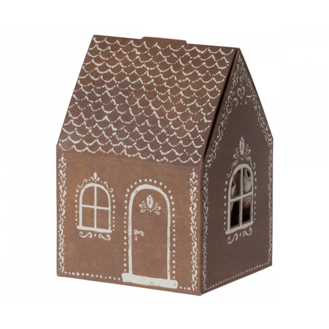 MAILEG PÈRE NOËL SOURIS MAILEG 14CM - DANS SA MAISON PAIN D'ÉPICE