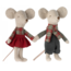 MAILEG JUMEAUX PETIT FRÈRE & SOEUR SOURIS MAILEG 10CM - MAISON