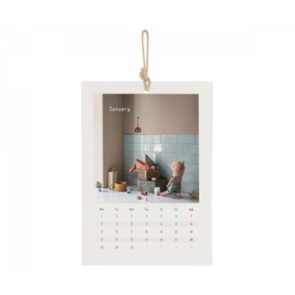 MAILEG CALENDRIER MURAL 2024 MAILEG 22X15CM