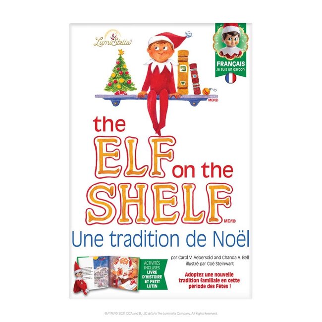 THE ELF ON THE SHELF THE ELF ON THE SHELF - COFFRET LIVRE & LUTIN FARCEUR DE NOËL