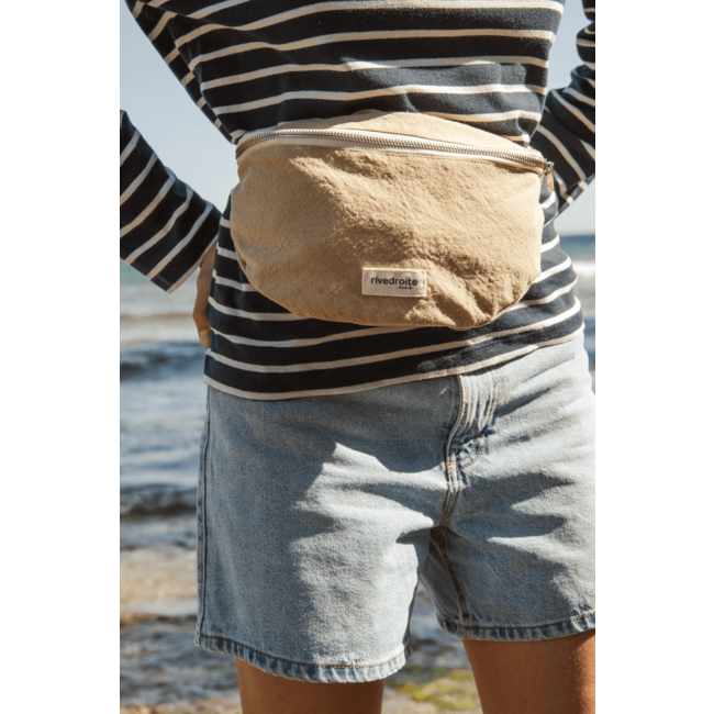 RIVE DROITE SAC BANANE RIVE DROITE "CUSTINE" BEIGE