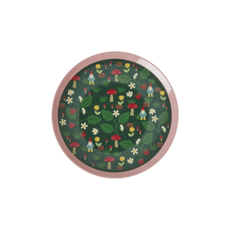 RICE PETITE ASSIETTE PLATE MÉLAMINE RICE - FOREST GNOME