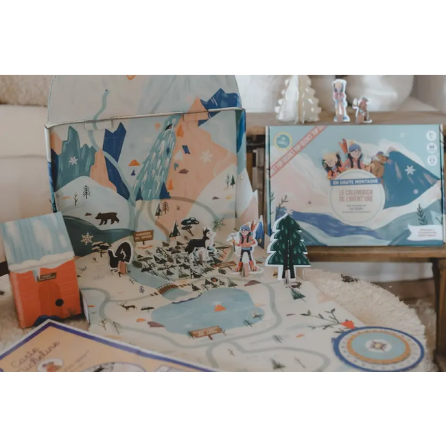 CALENDRIER DE L'AVENT'URE EN CAVALE - EN HAUTE MONTAGNE