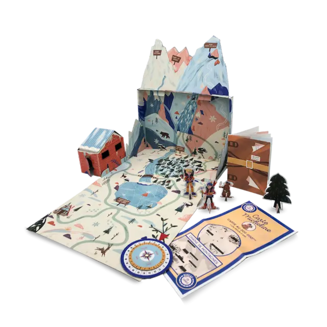 CALENDRIER DE L'AVENT'URE EN CAVALE - EN HAUTE MONTAGNE