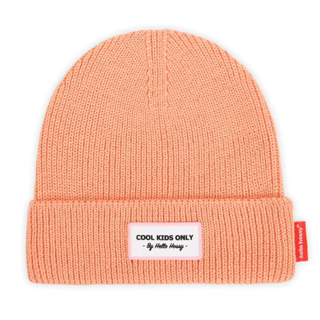 HELLO HOSSY BONNET ENFANT "POP" APRICOT