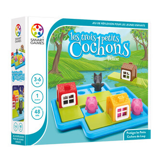 SMARTGAMES JEU LES CONTES - LES TROIS PETITS COCHONS +3ANS