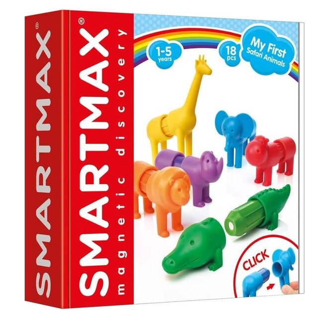 SMARTGAMES SMARTMAX - MES PREMIERS ANIMAUX DE LA JUNGLE +1AN