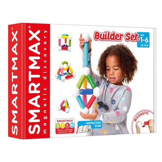 SMARTGAMES SMARTMAX -CONSTRUCTION MAGNÉTIQUE FIRST BUILDER 20 PIÈCES +1AN