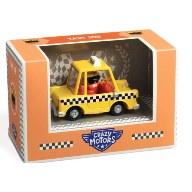 DJECO VOITURE CRAZY MOTORS DJECO - TAXI JOE