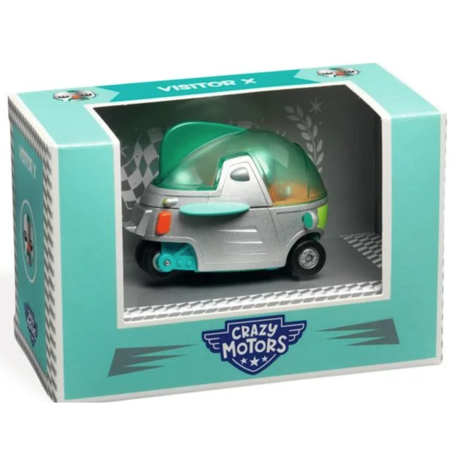 DJECO VOITURE CRAZY MOTORS DJECO - VISITOR X