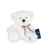 MAILOU L'OURS FRANCAIS - BLANC - 35cm - LOU