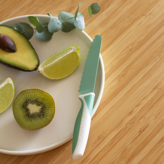 COUTEAU DE CUISINE POUR ENFANT KIDDIKUTTER NORDIC MINT