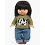 MINIKANE TENUE GORDIS 34-37CM - PULL TRICOT COW