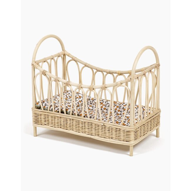 MINIKANE JAKARTA - LIT DE POUPÉE "JAMBI" FLEURS D'ORANGER