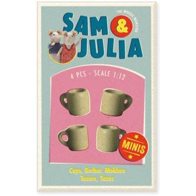 SAM & JULIA MINI BOÎTE SAM & JULIA - TASSES