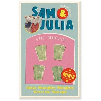 SAM & JULIA MINI BOÎTE SAM & JULIA - VERRES À EAU