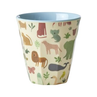 RICE GOBELET MEDIUM RICE - SWEET JUNGLE BLUE