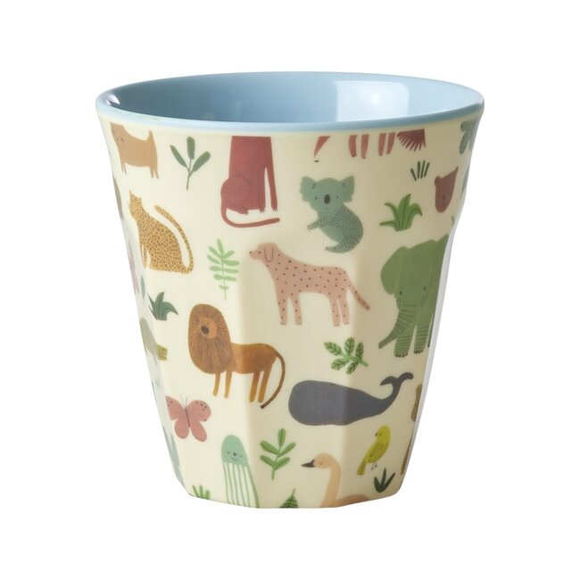 RICE GOBELET MEDIUM RICE - SWEET JUNGLE BLUE