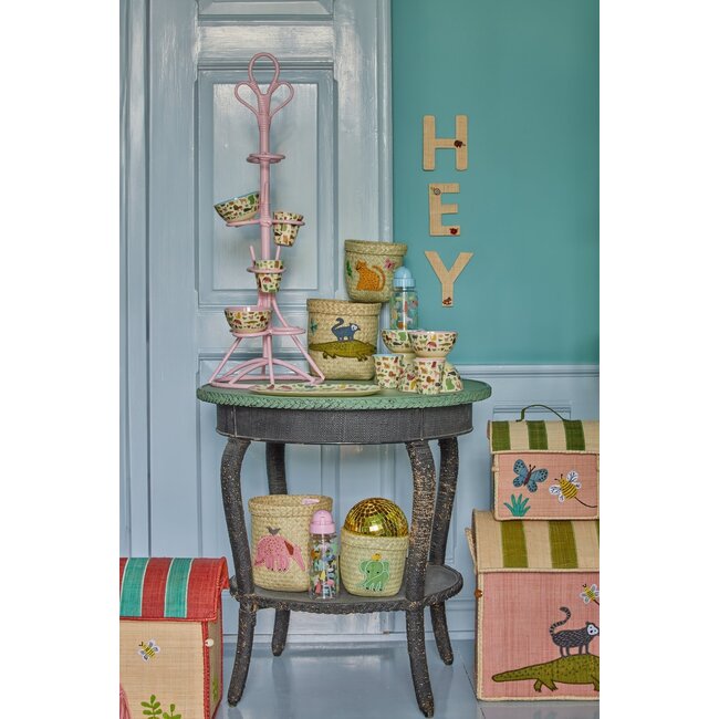 RICE GOBELET MEDIUM RICE - SWEET JUNGLE BLUE