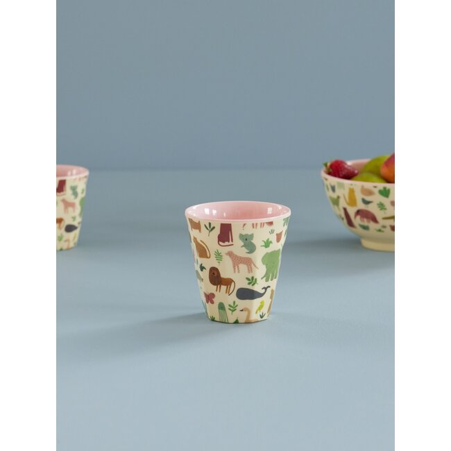 RICE GOBELET MEDIUM RICE - SWEET JUNGLE PINK