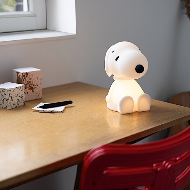MR MARIA VEILLEUSE CHIEN SNOOPY - MY FIRST LIGHT 30CM