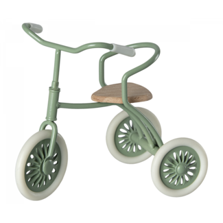 MAILEG TRICYCLE VERT POUR PETITE & GRANDE SOURIS - COLLECTION TRICYCLE