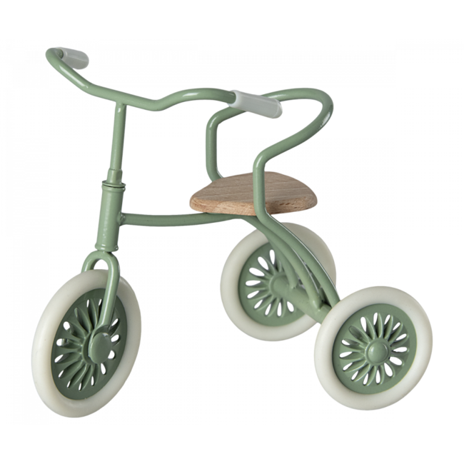 MAILEG TRICYCLE VERT POUR PETITE & GRANDE SOURIS - COLLECTION TRICYCLE