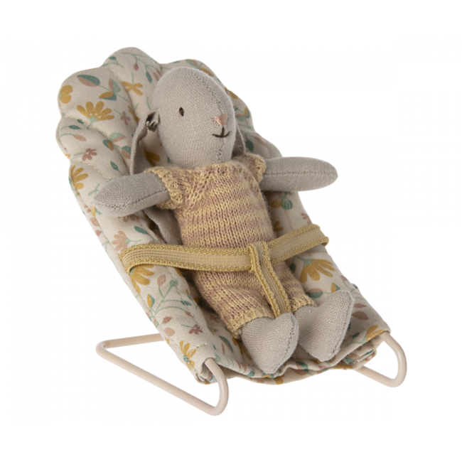MAILEG TRANSAT FLEURI 9CM - POUR BÉBÉ & PETITE SOURIS